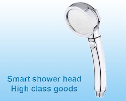 Đầu sen tắm 6 Thông minh kiểu Nhật (Màu bạc)